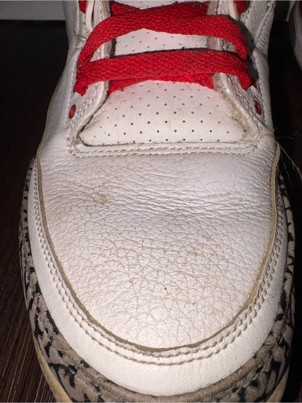 Men’s Jordan 3 Fire red Sz 12